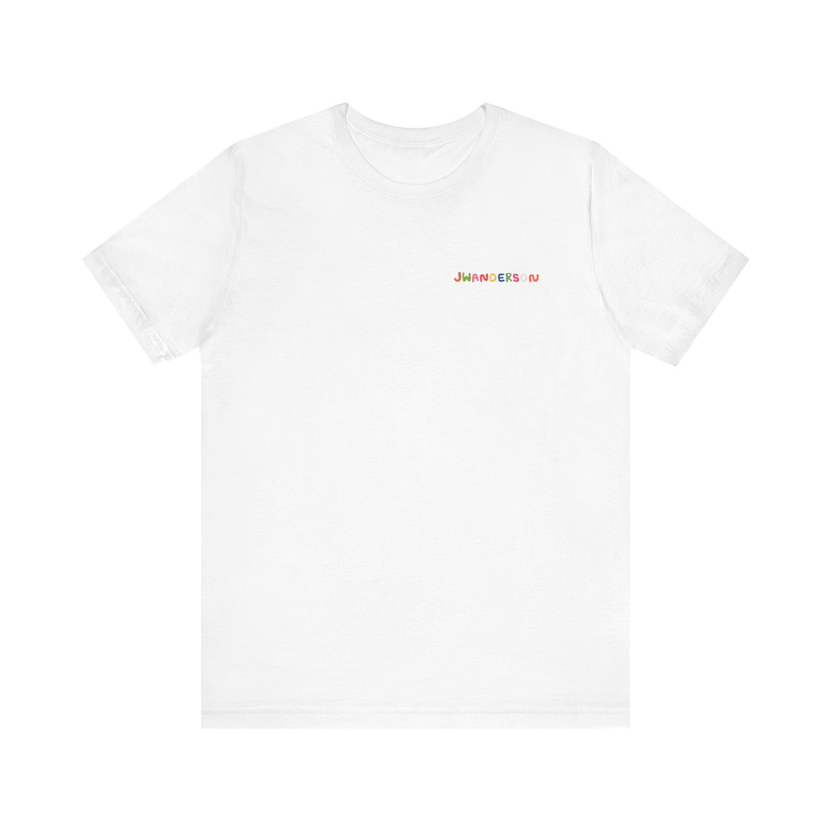 JW Anderson Patchwork Tee ,  Unisex , white and black