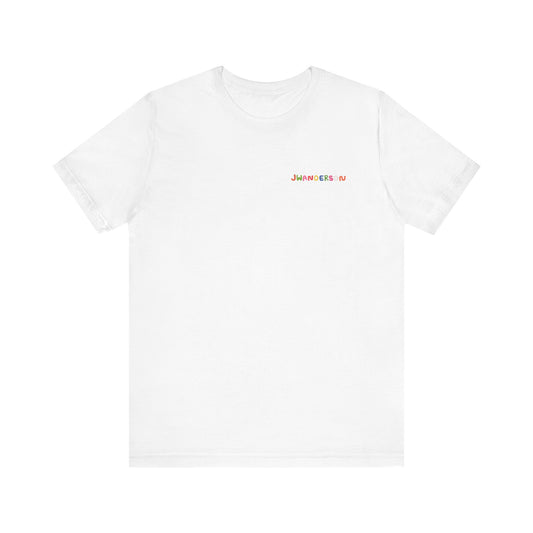 JW Anderson Patchwork Tee ,  Unisex , white and black