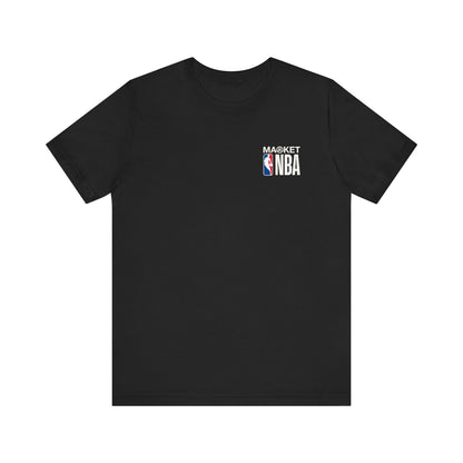 Chinatown Market x NBA Logo Tee ,  Unisex , Black and White