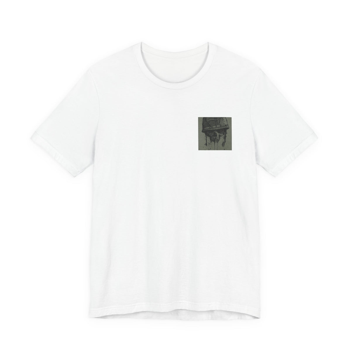 10.Deep War Is Hell Tee , Unisex , Black and White
