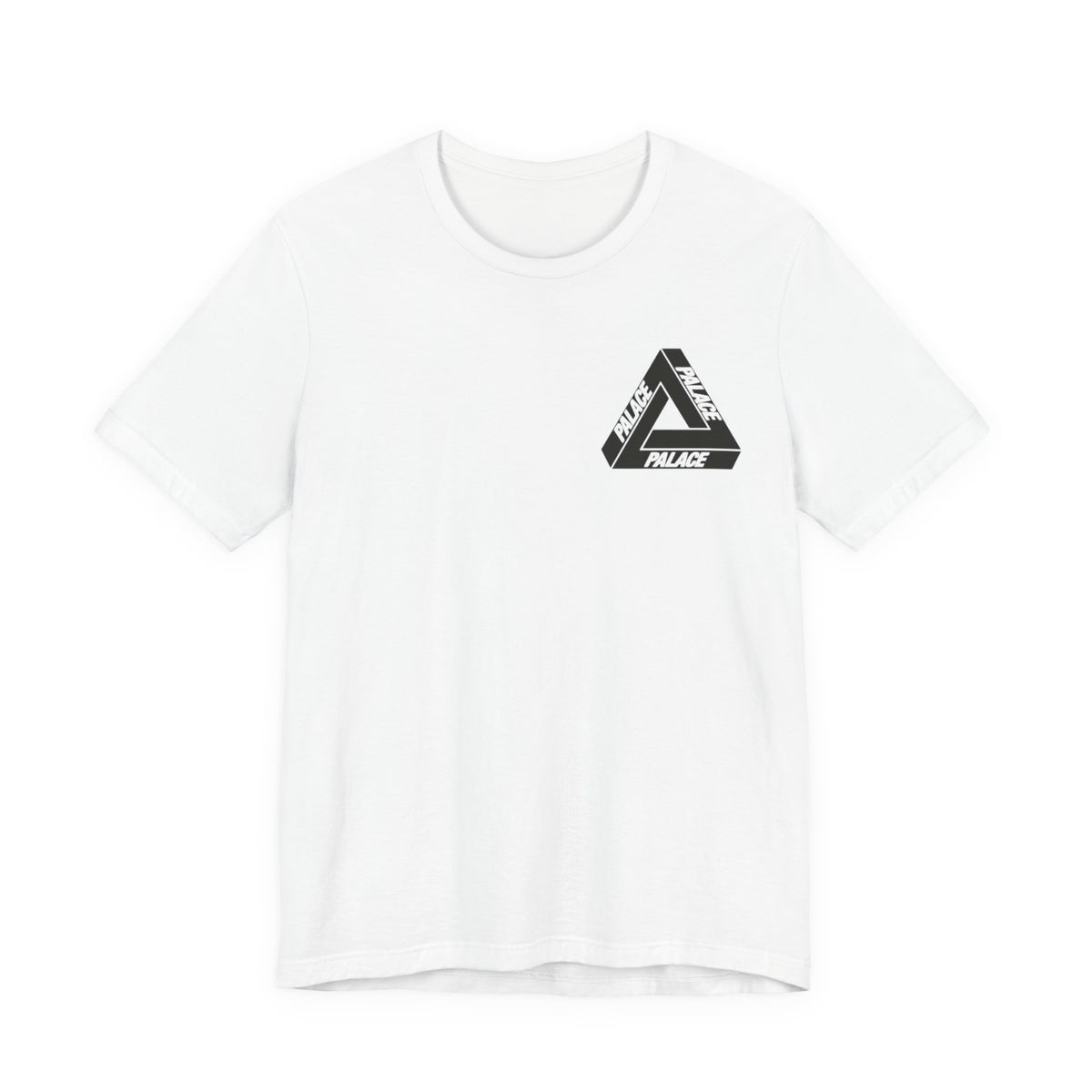 Palace Shell Corp Tee , Unisex , Black and White