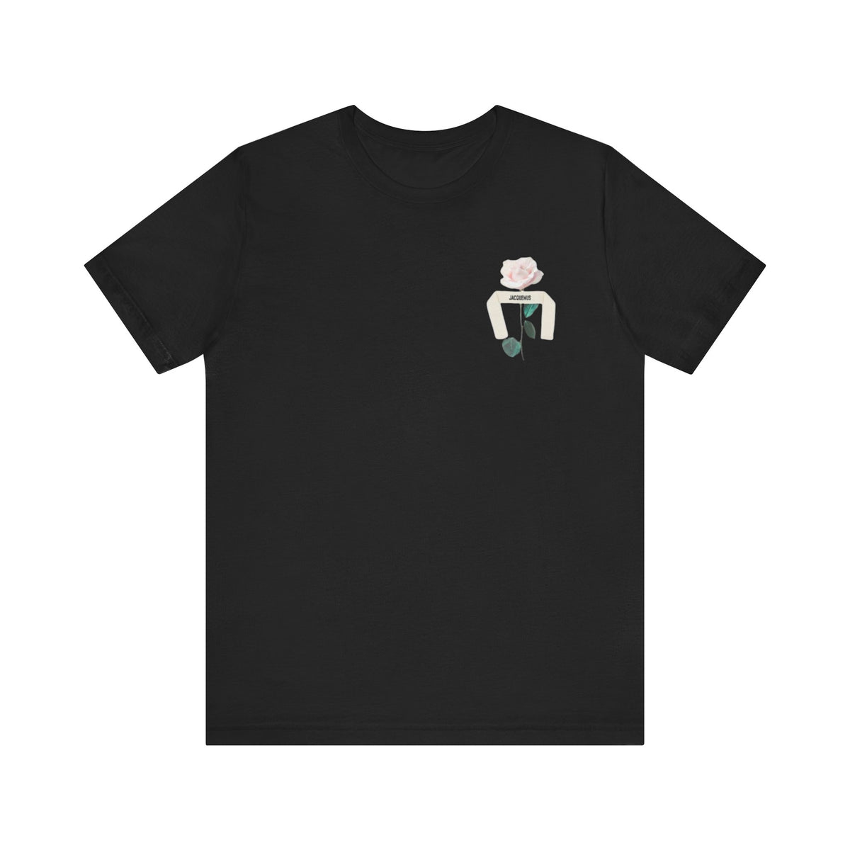 Jacquemus Pastel Tone Tee ,  Unisex , White and black