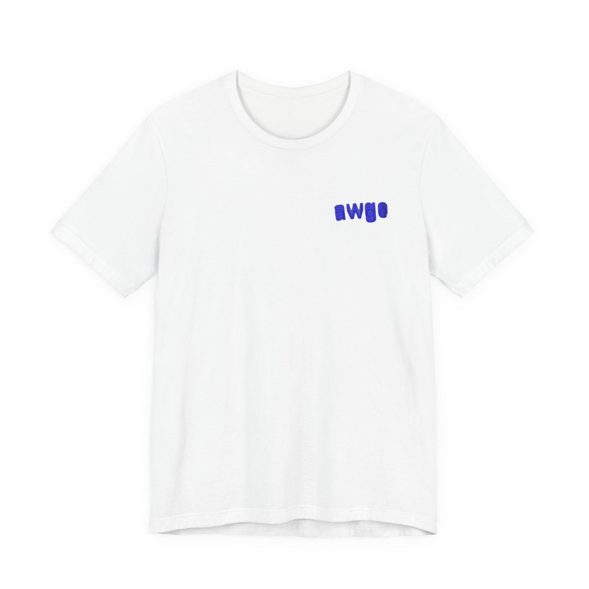 AWGE Psychedelic Print Tee , Unisex , white and black