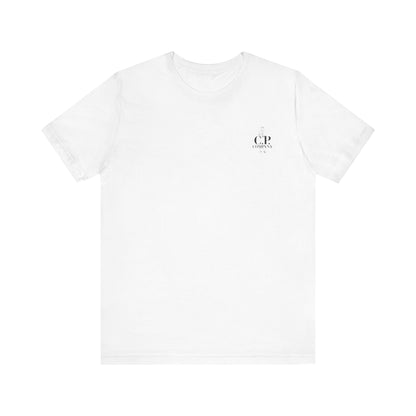 C.P. Company Chest Logo Tee , Unisex , White and Black