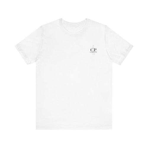 C.P. Company Chest Logo Tee , Unisex , White and Black