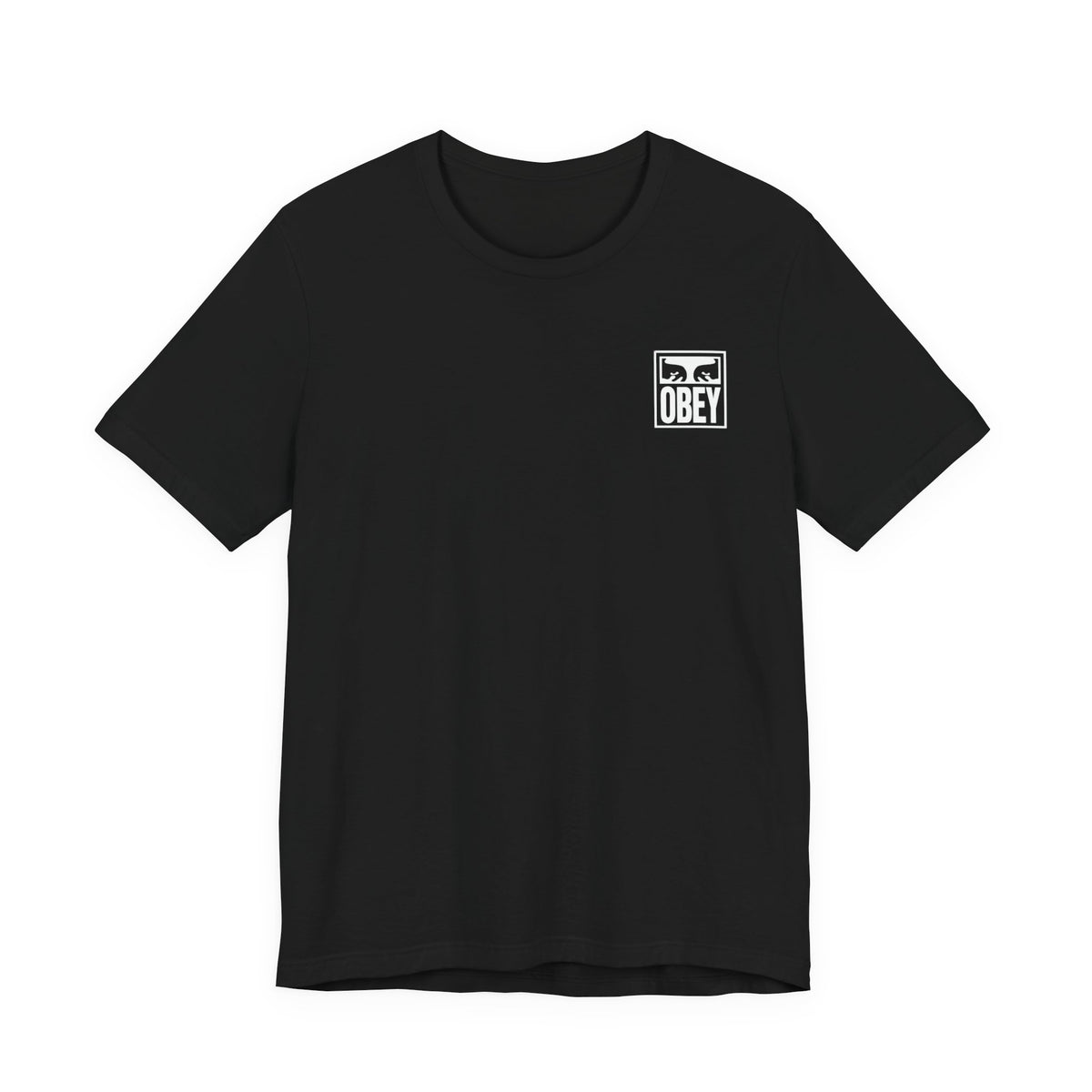 Obey Eyes Icon Tee , Unisex , Black and White