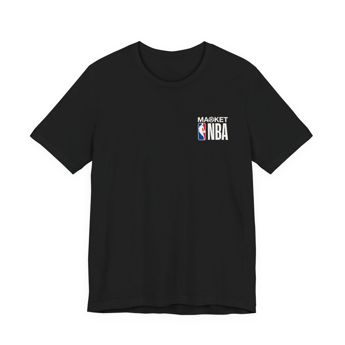 Chinatown Market x NBA Logo Tee ,  Unisex , Black and White