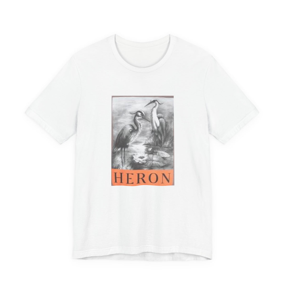 Heron Preston Construction Tee, Unisex , White and Black