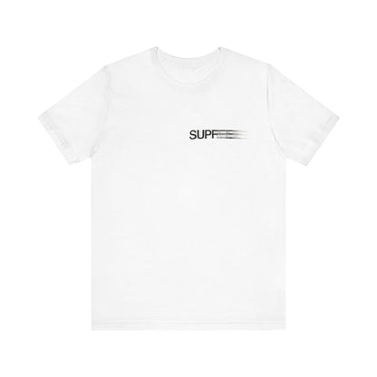 Supreme Motion Logo Tee , Unisex , Black and White