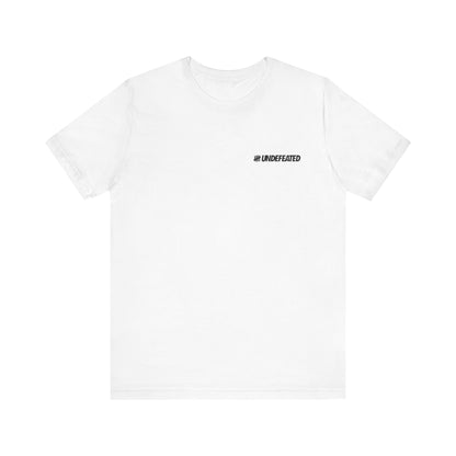 Undefeated Chain Script Tee , Unisex , White and Black