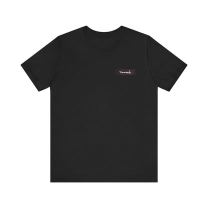 Diamond OG Script Tee , Unisex , Back and White