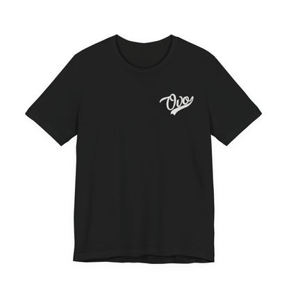 OVO October’s Very Own Script Tee, Unisex , White and black