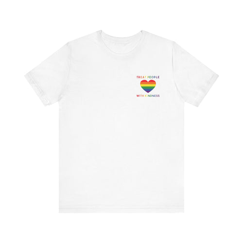 Harry Styles Treat People With Kindness Tee , Unisex , White and black