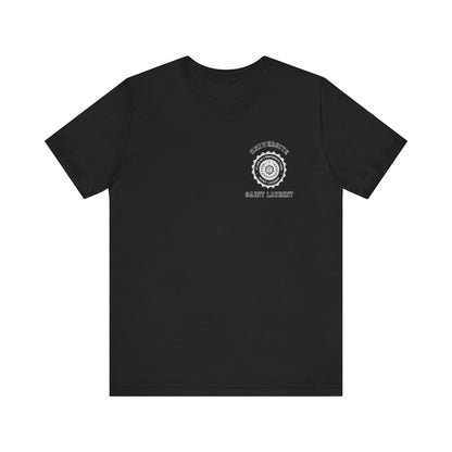 Saint Laurent University Tee , Unisex , White and Black