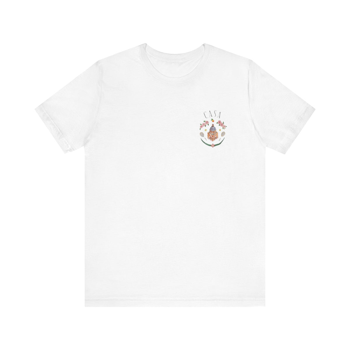 Casablanca Casa Way Tee ,  Unisex , White and Black