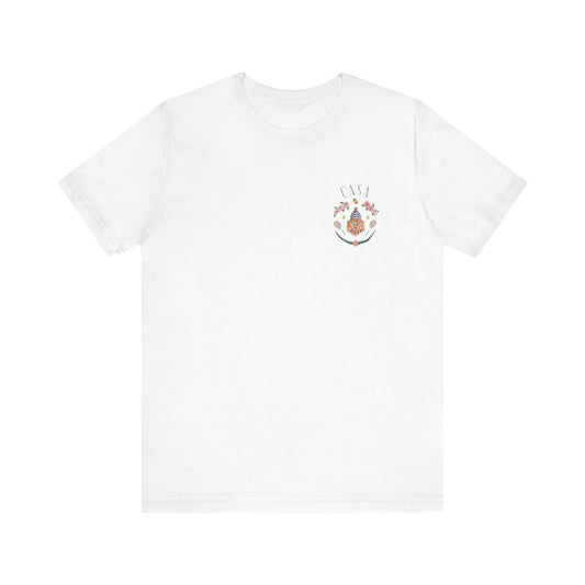 Casablanca Casa Way Tee ,  Unisex , White and Black