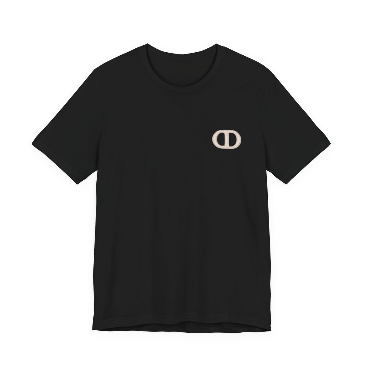 Dior CD Icon Tee , Unisex , White and Black