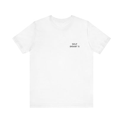 ASSC Self Doubts Tee , Unisex , Black and White