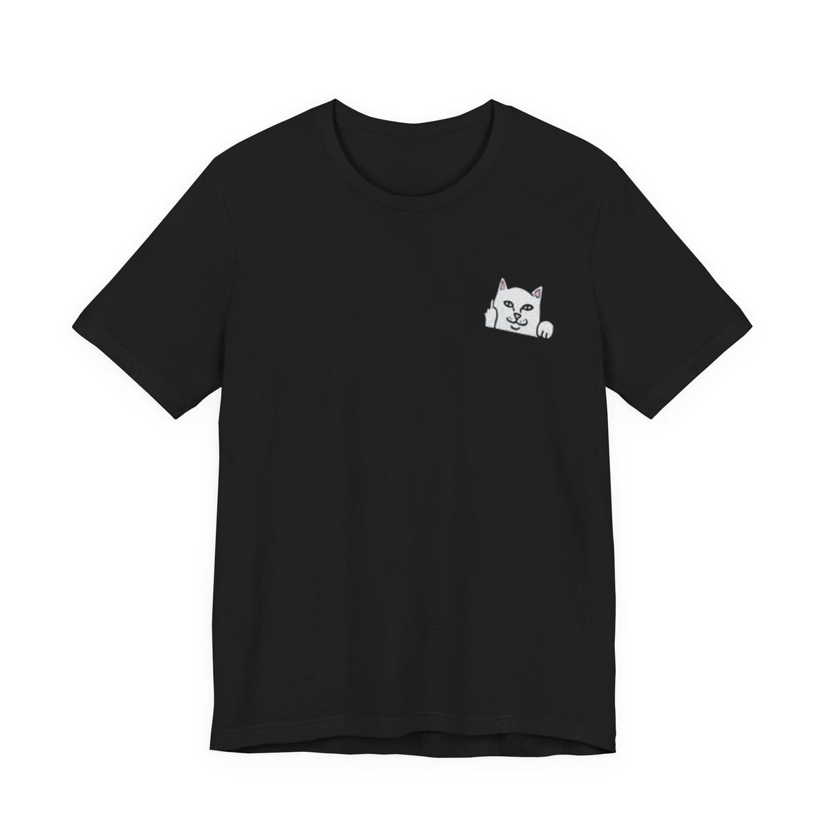 Ripndip Peeking Nermal Tee , Unisex , White and Black