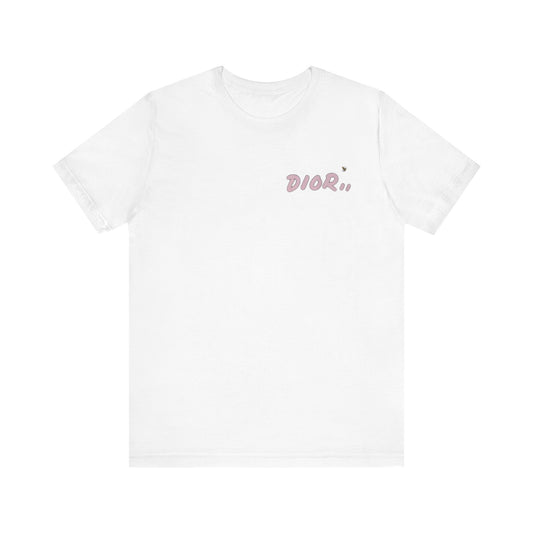 Designer-Inspired Graphic Tee – Unisex – Available in White and Black