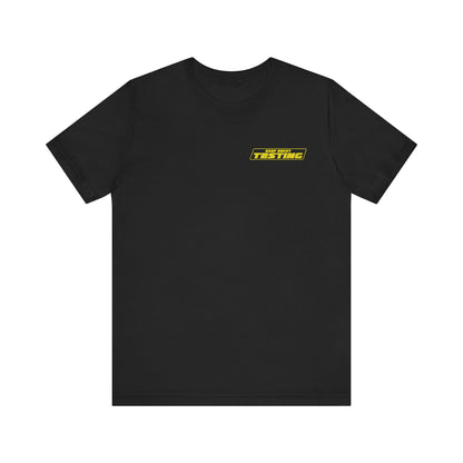 ASAP Rocky Testing Tee,  Unisex,  White and black