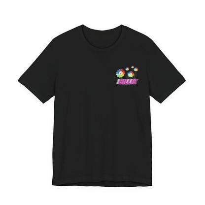 Pop Icon Inspired Sportswear Graphic Tee - Unisex , White and black
