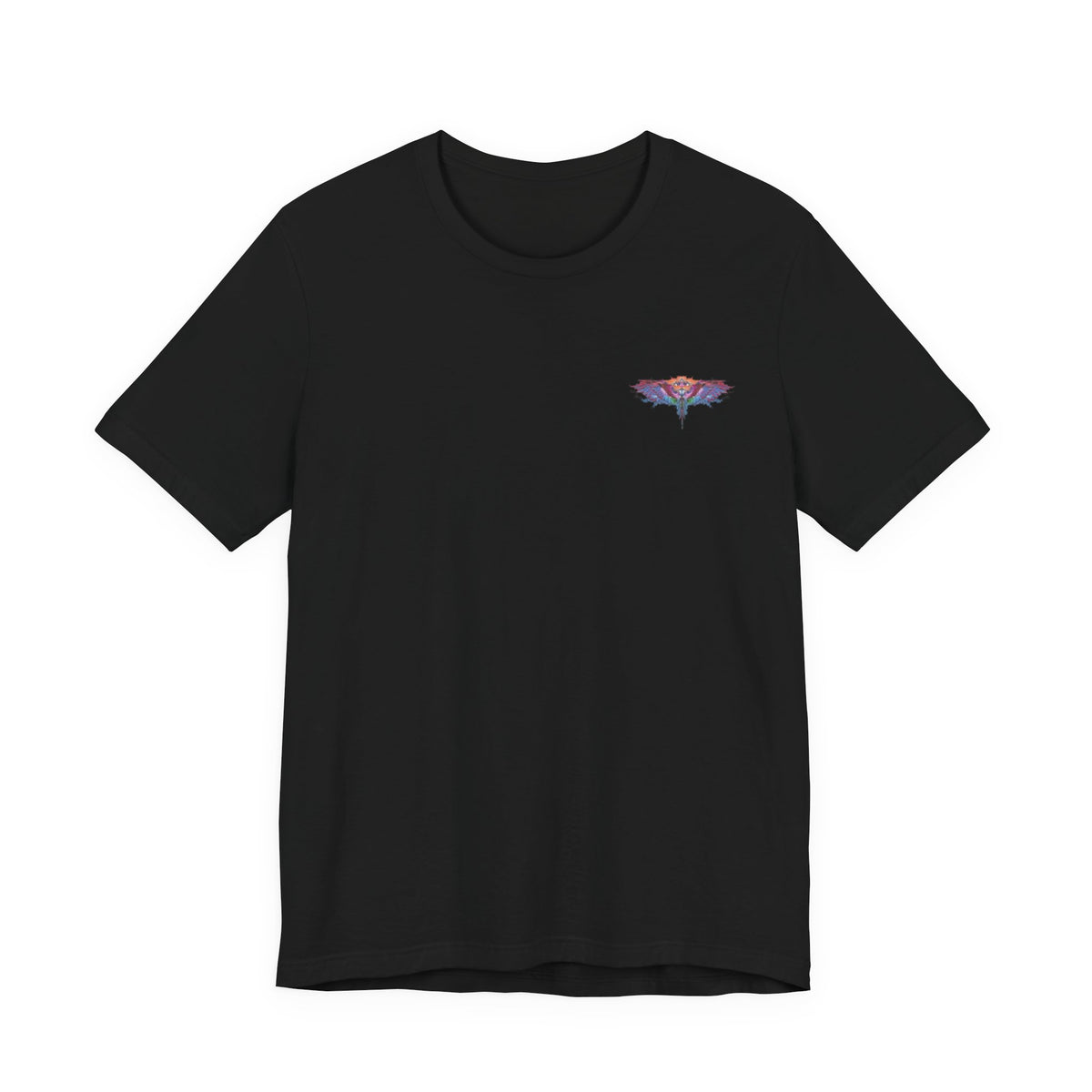 Marcelo Burlon Multicolor Graphic Tee , Unisex , White and black