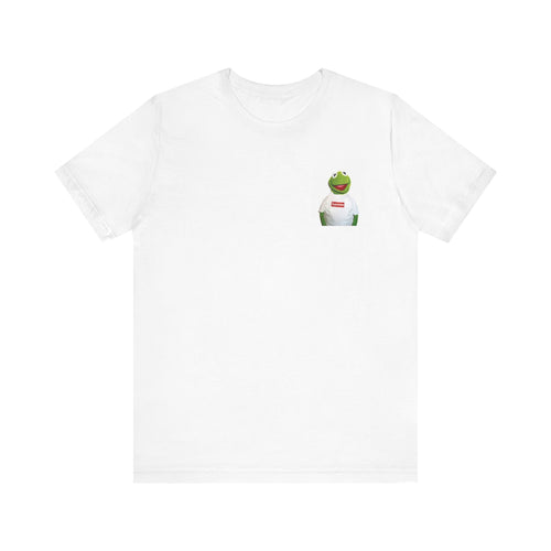 Supreme Kermit Tee , Unisex , Black and White