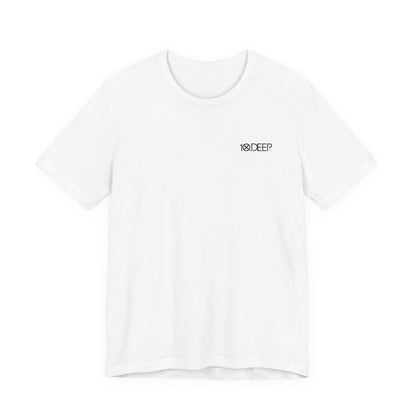 10.Deep Division Tee , Unisex , Black and White