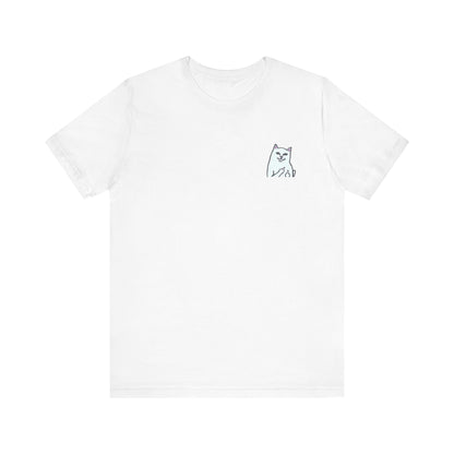 Ripndip Lord Nermal Tee, Unisex, White and Black
