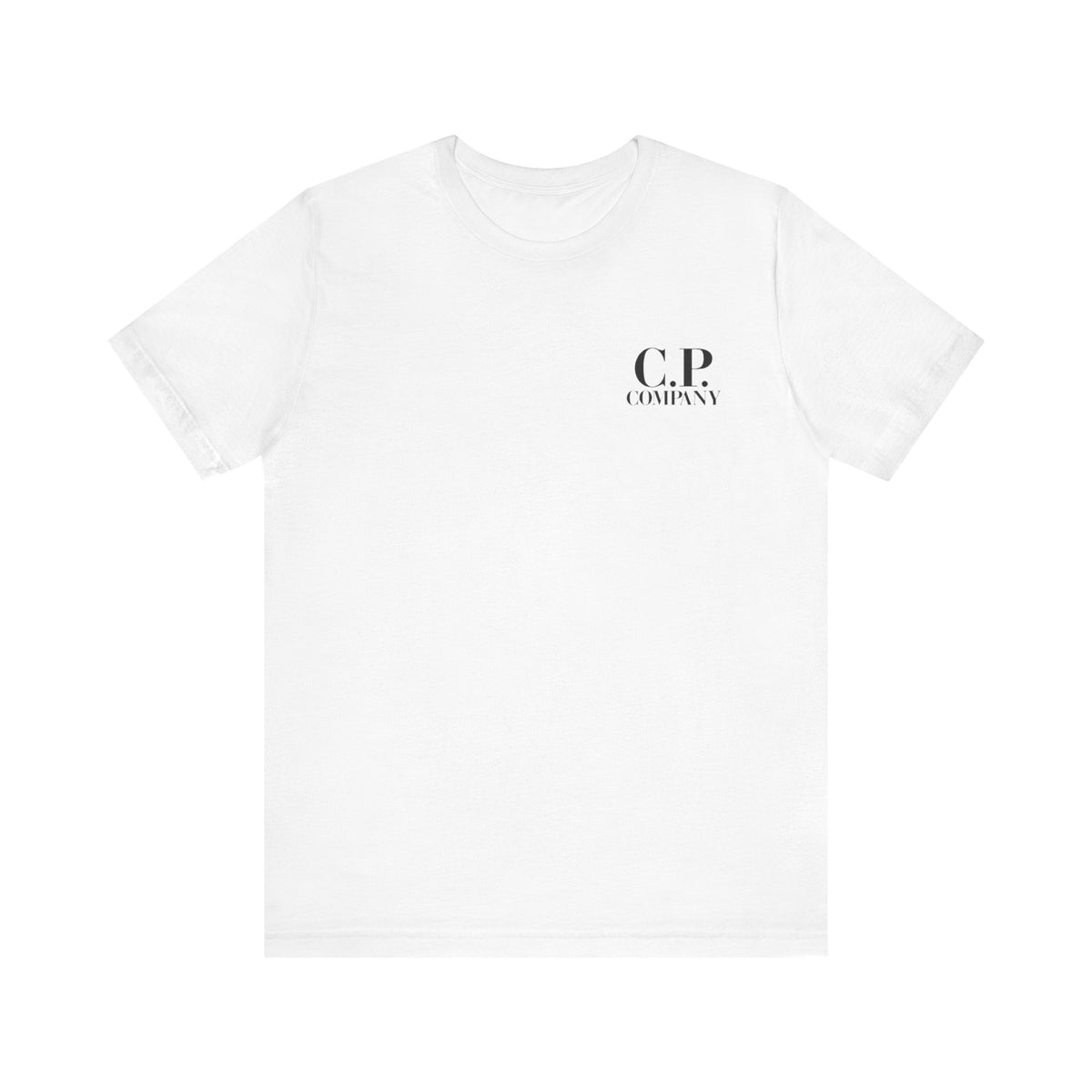 C.P. Company Goggle Logo Tee ,  Unisex , White and Black