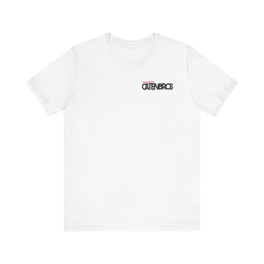 Dsquared2 Caten Brothers Tee , Unisex,  White and black