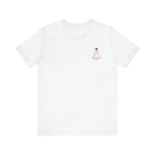 NewJeans Get Up Album Tee ,  Unisex , White and black