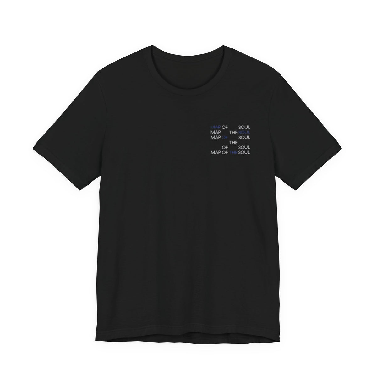 BTS Map of the Soul Tee ,  Unisex , white and black