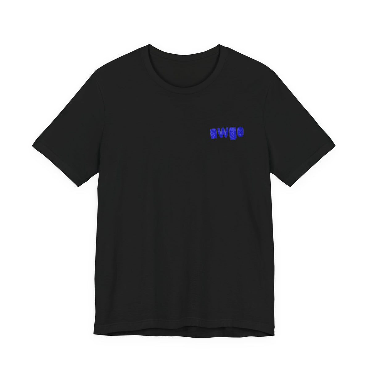 AWGE Psychedelic Print Tee , Unisex , white and black