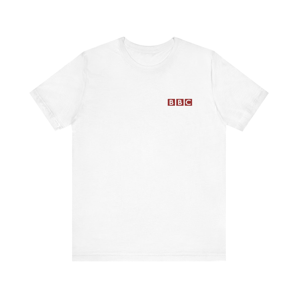BBC Floating B Tee , Unisex , White and Black