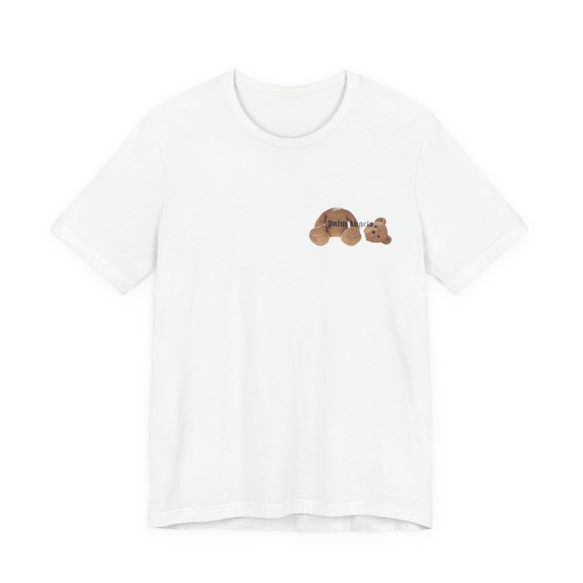 Palm Angels Bear Tee , Unisex , White and Black