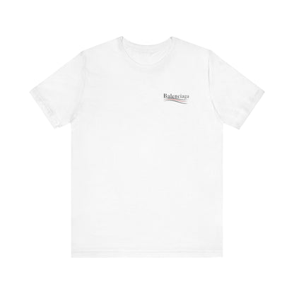 Balenciaga Logo Oversized Tee , Unisex , White AND Black