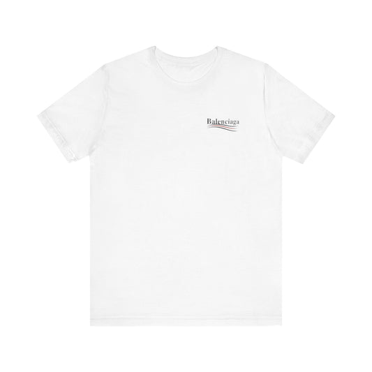 Balenciaga Logo Oversized Tee , Unisex , White AND Black