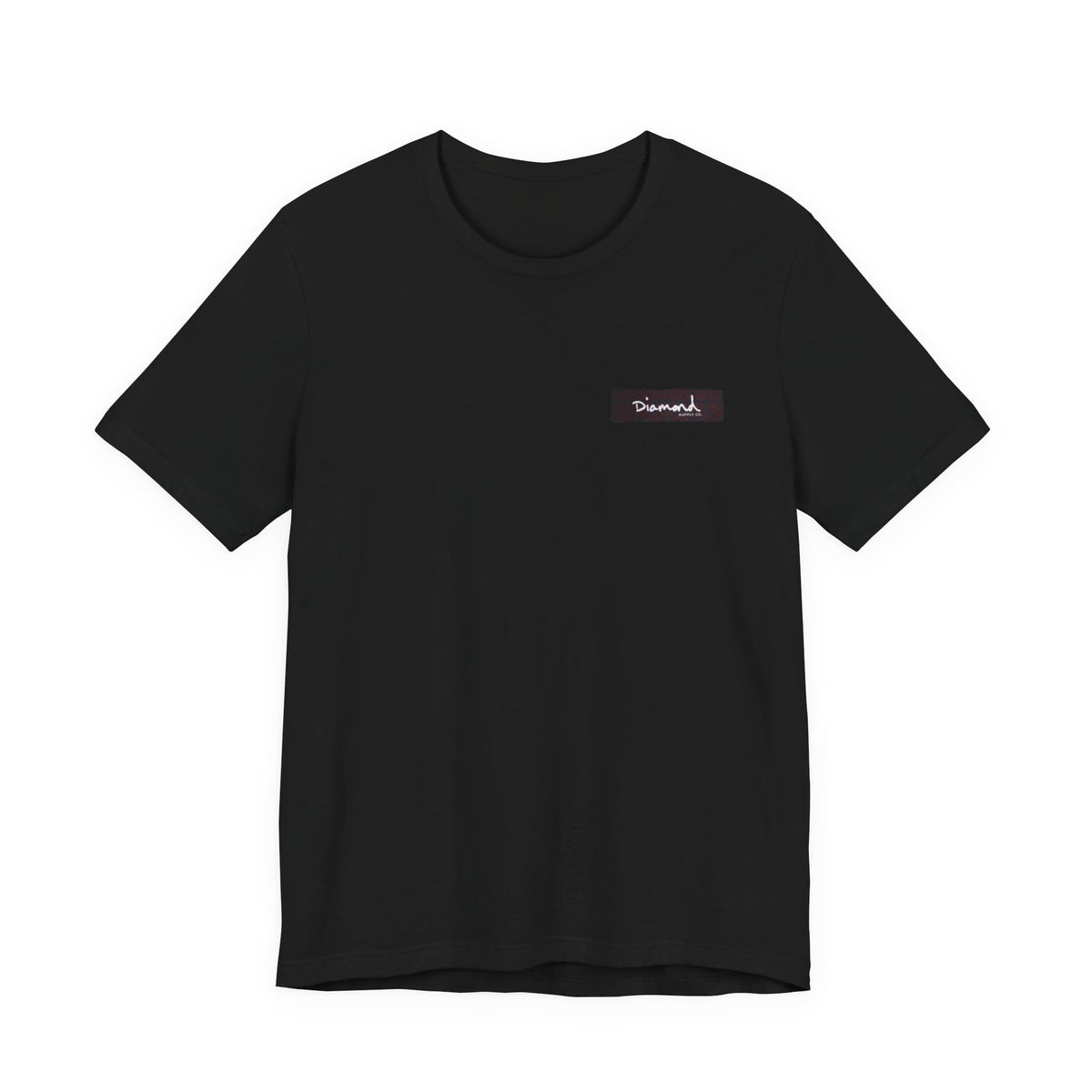 Diamond OG Script Tee , Unisex , Back and White
