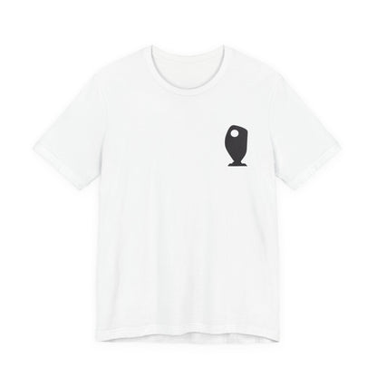 JW Anderson Graphic Face Tee , Unisex , white and black