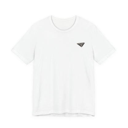 Prada Re-Nylon Tee , Unisex , White and Black