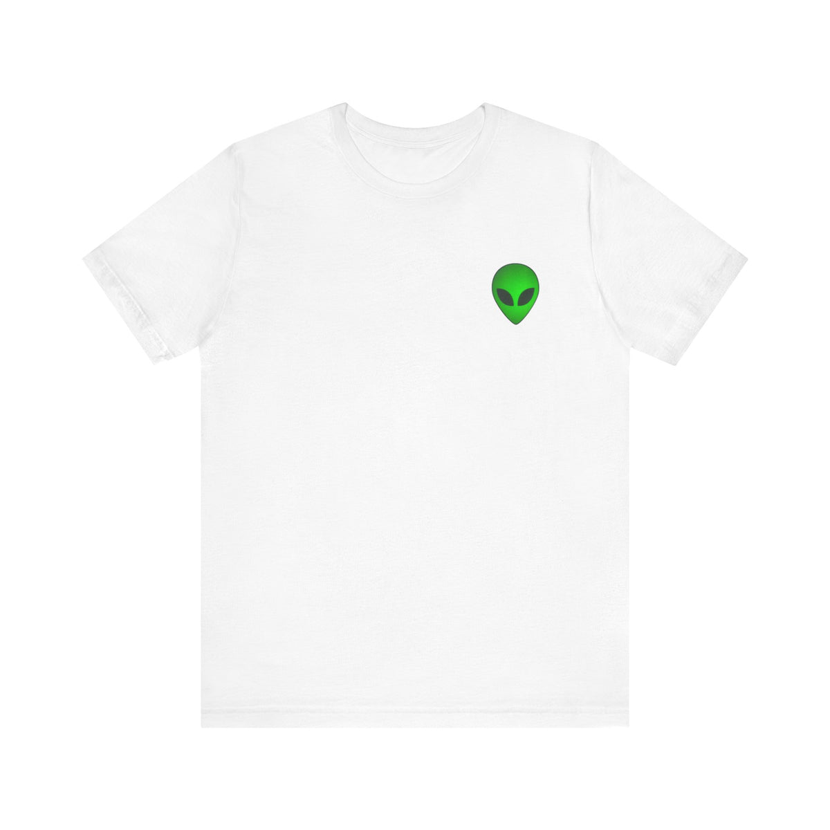 Uzi Alien Face Tee | Unisex , White and black