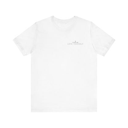 BTS Love Yourself Tour Tee ,  Unisex , White and black