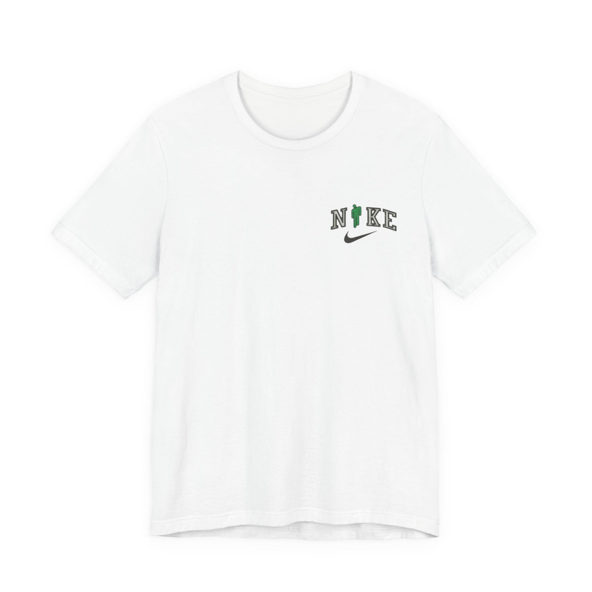 Pop Icon Inspired Sportswear Graphic Tee - Unisex , White and black