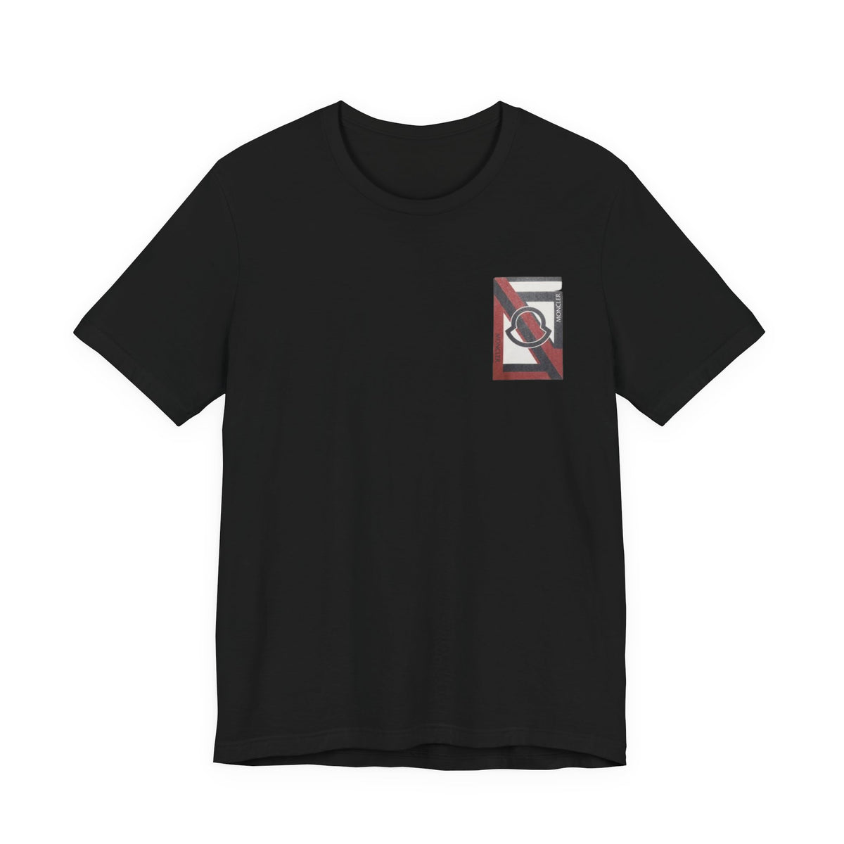 Moncler Genius Collab Tee , Unisex , White and black