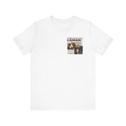 Kendrick Lamar Mr. Morale Tee, Unisex , White and black