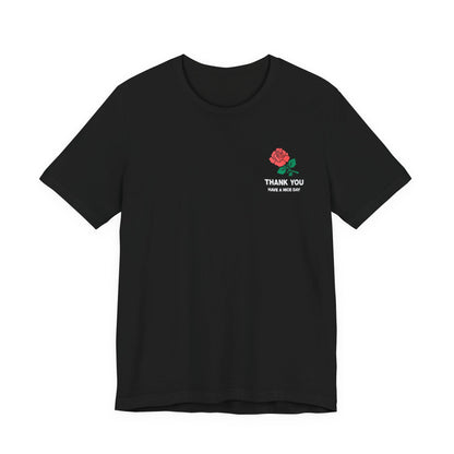 Chinatown Market Thank You Tee , Unisex , White and Black