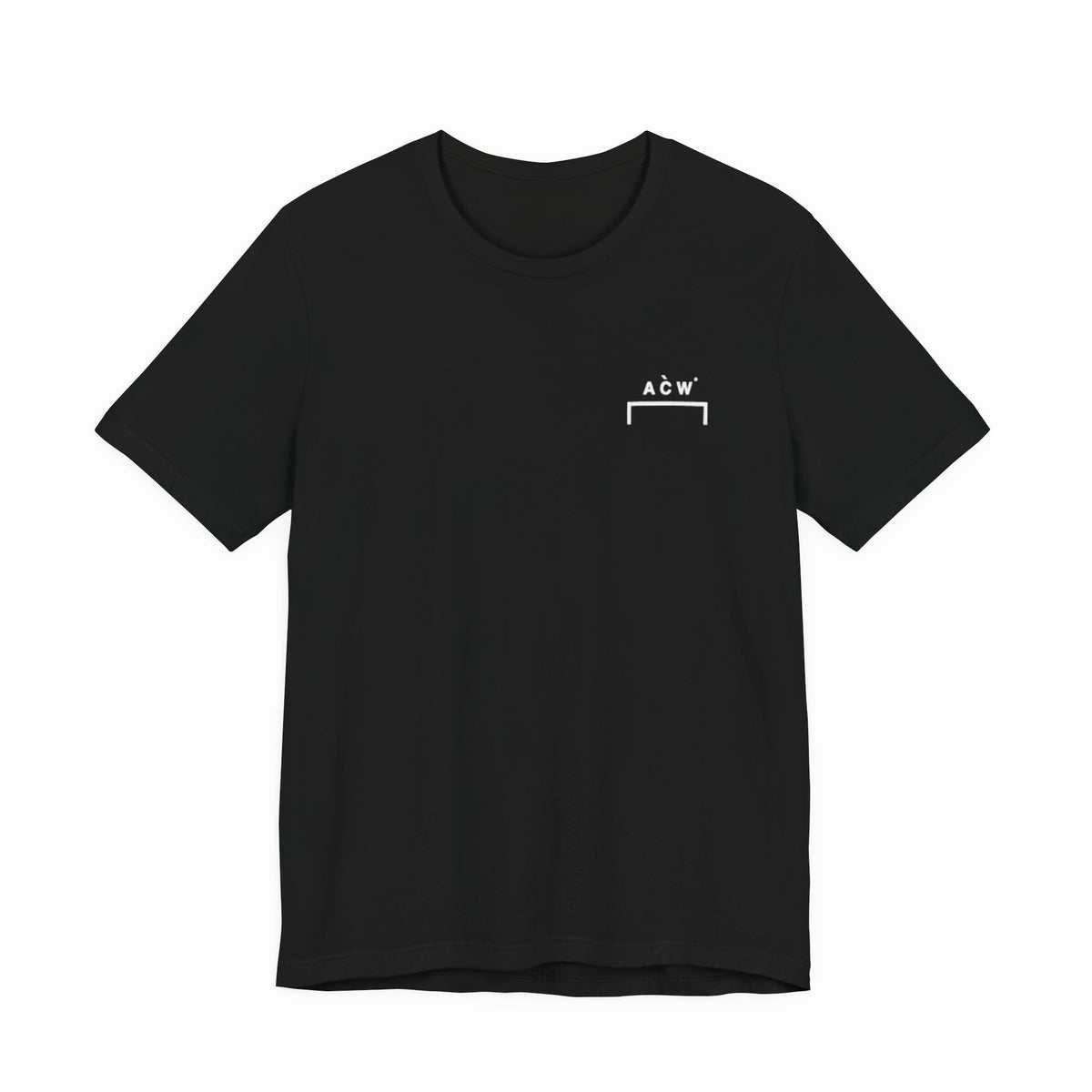 A-COLD-WALL* Bracket Tee ,  Unisex , White and Black
