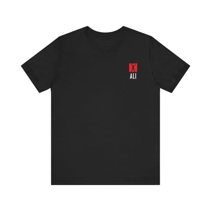 Diamond x Muhammad Ali Tee , Unisex , Back and White